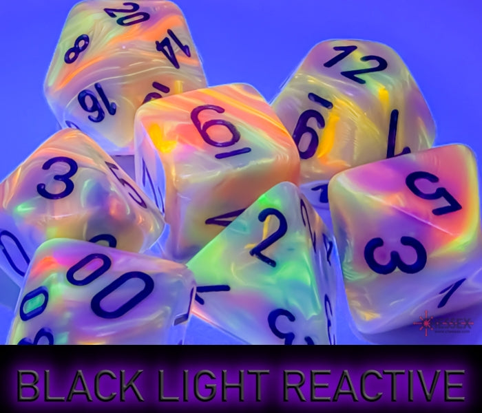 Festive® Mega-hedral™ Circus™/black 7-Die set