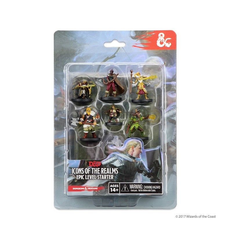 D&D Icons of the Realms Miniatures Epic Level Starter
