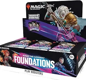 MTG Foundations Play booster display