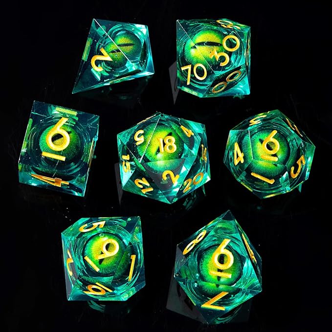 Liquid Core Green Eyes