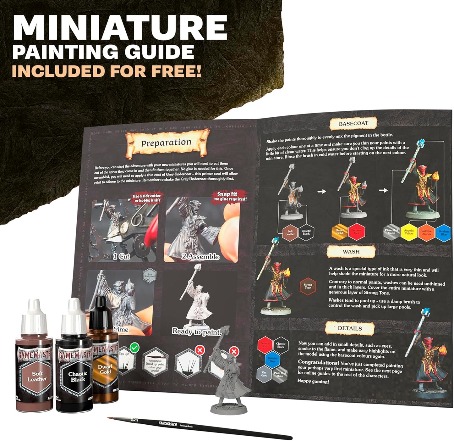 GameMaster: Adventure Starter Role-playing Paint Set
