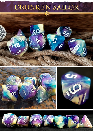 Sea Shanty Dice - Drunken Sailor