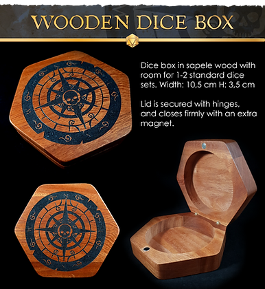 Compass Dice Box