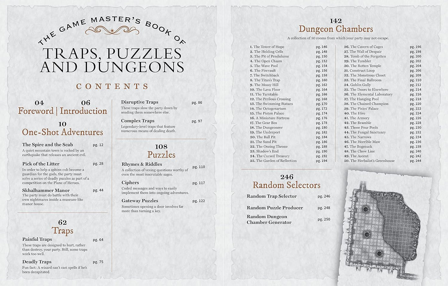 The Game Master's Book of Traps, Puzzles and Dungeons