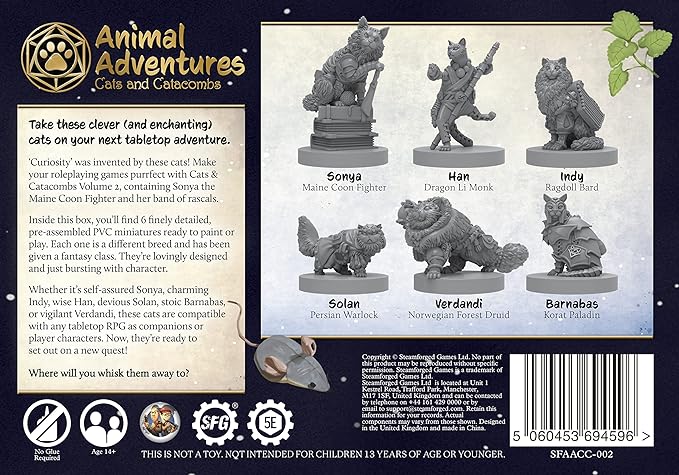 Animal Adventures: Cats & Catacombs Volume 2