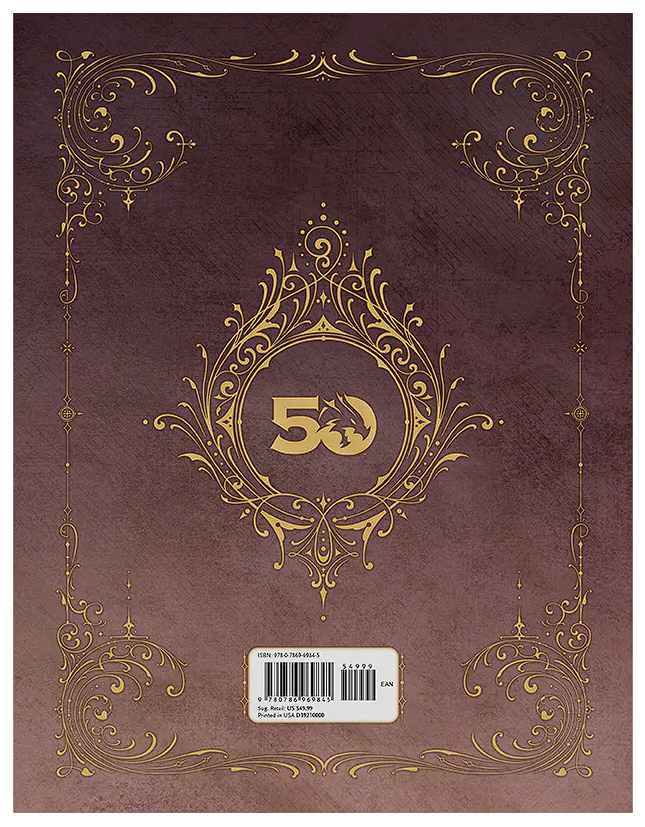 Dungeons & Dragons RPG Dungeon Master's Guide 2024 ALT COVER
