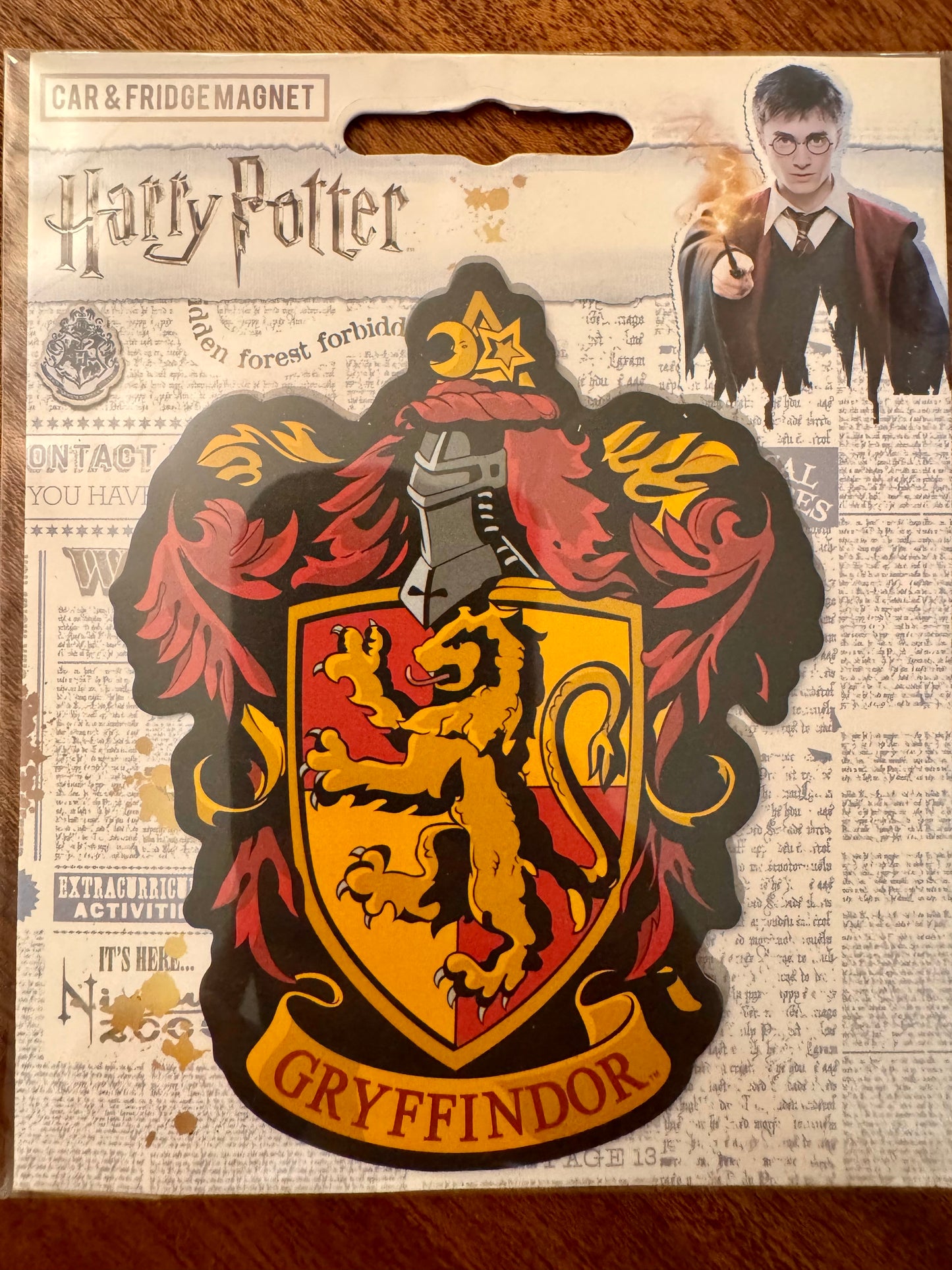 Harry Potter car & fridge magnet