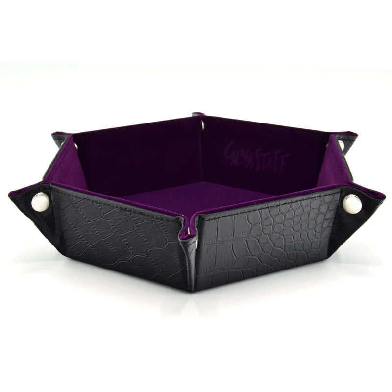 CritStones Foldable Dice Tray - Purple