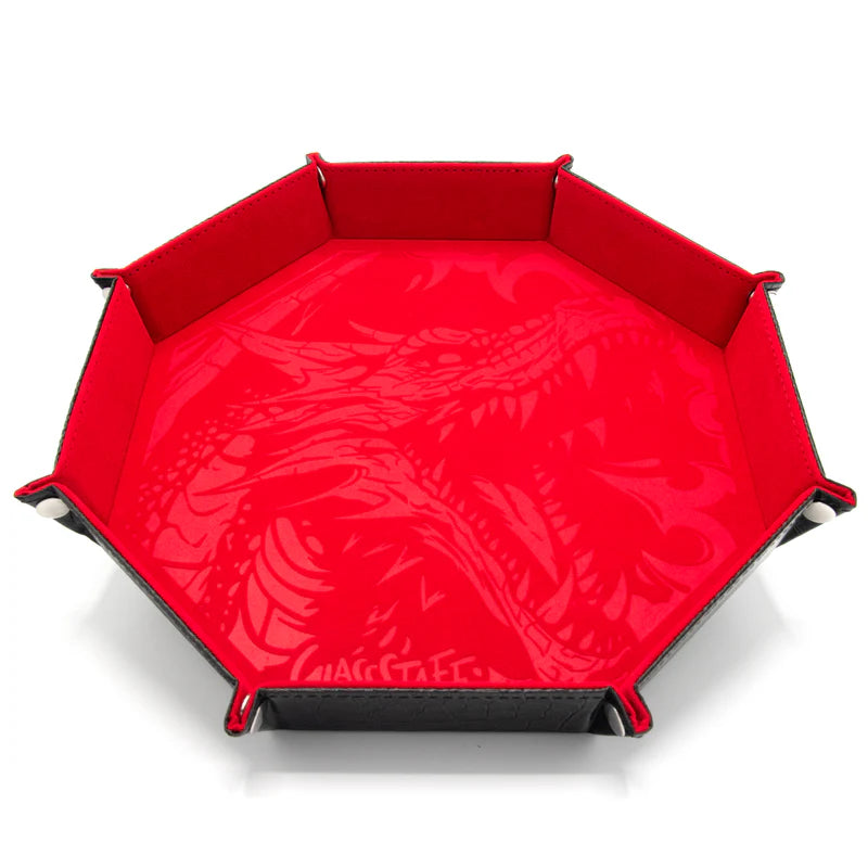 CritStones XL Octagonal Foldable Dice Tray - Dragon Skin