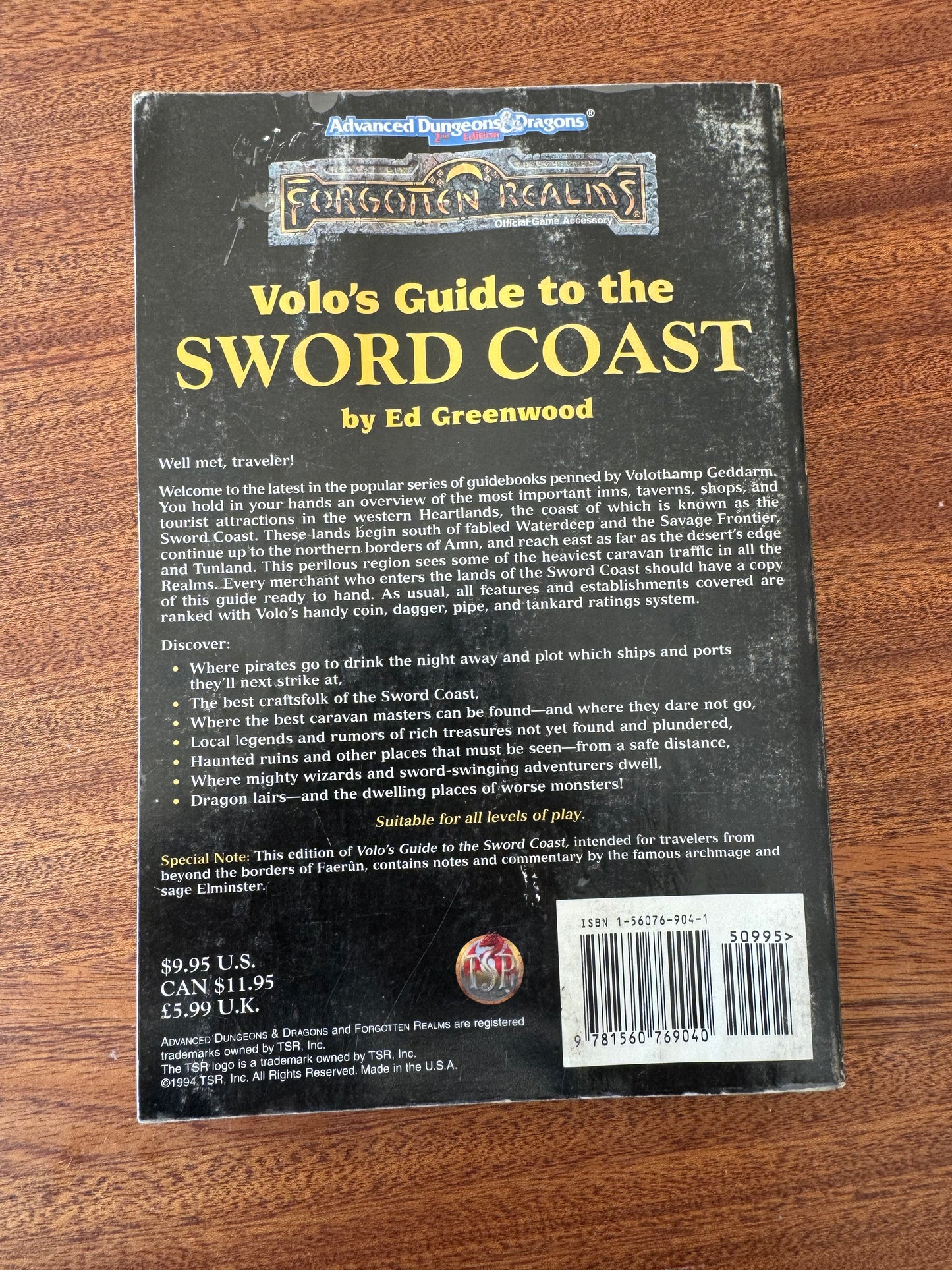 Volo's Guide to the Sword Coast