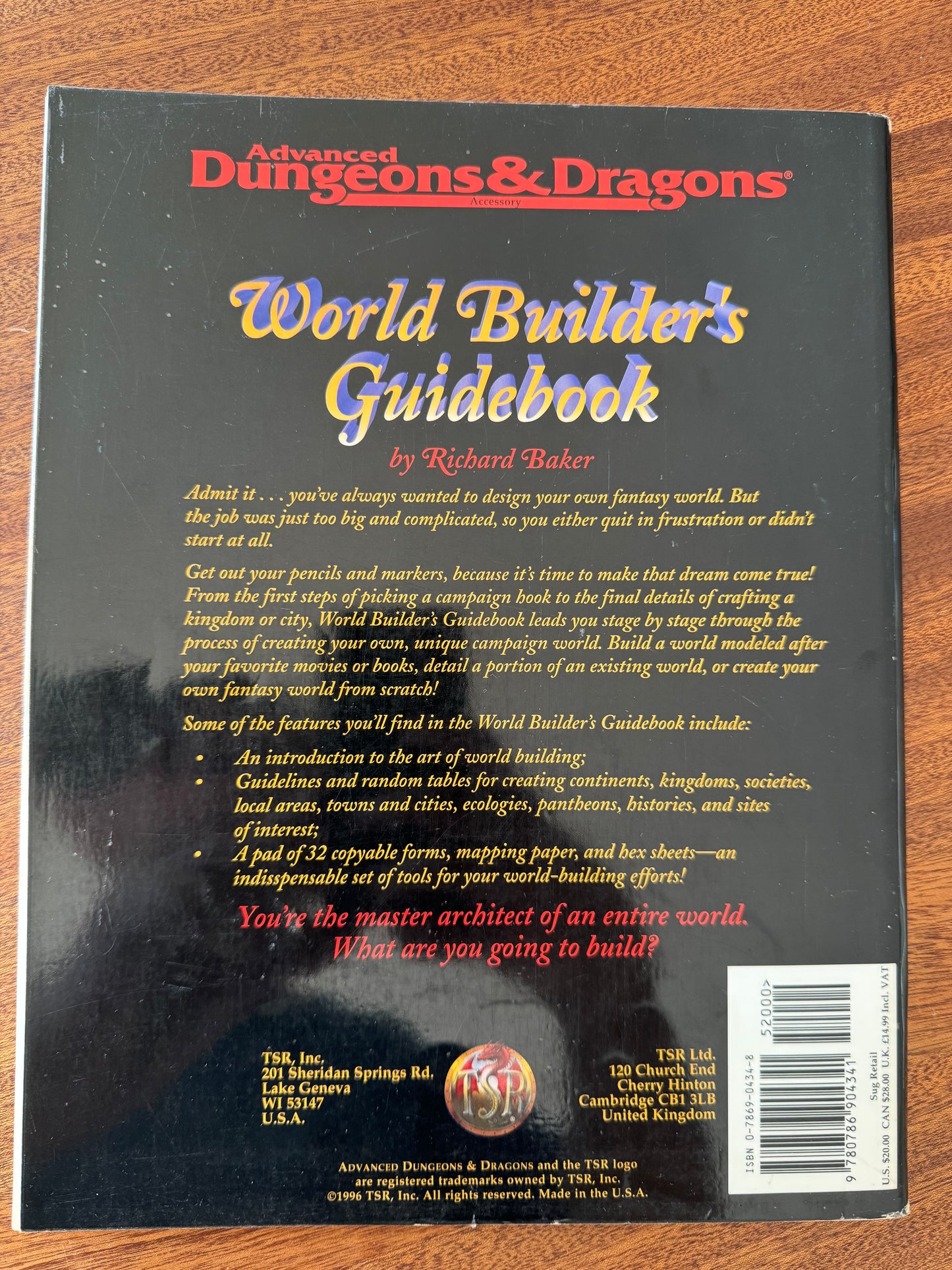 World Builder's Guidebook