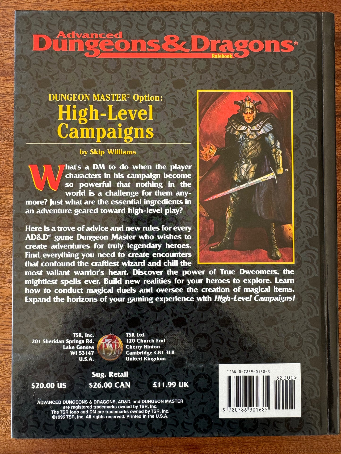 Dungeon Master's Option: High-Level Campaign