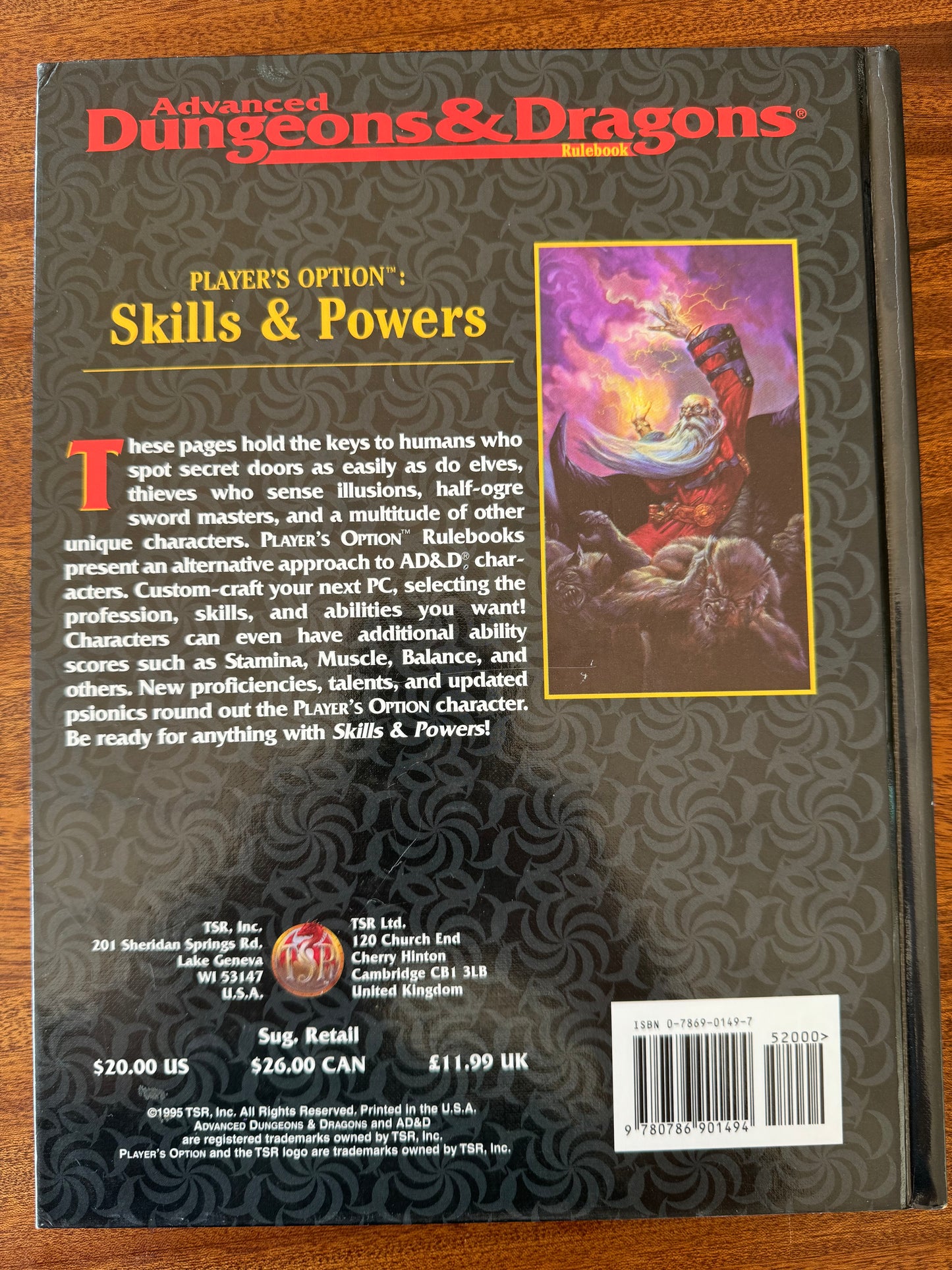 Player's Option Rule Book: Skills and Powers