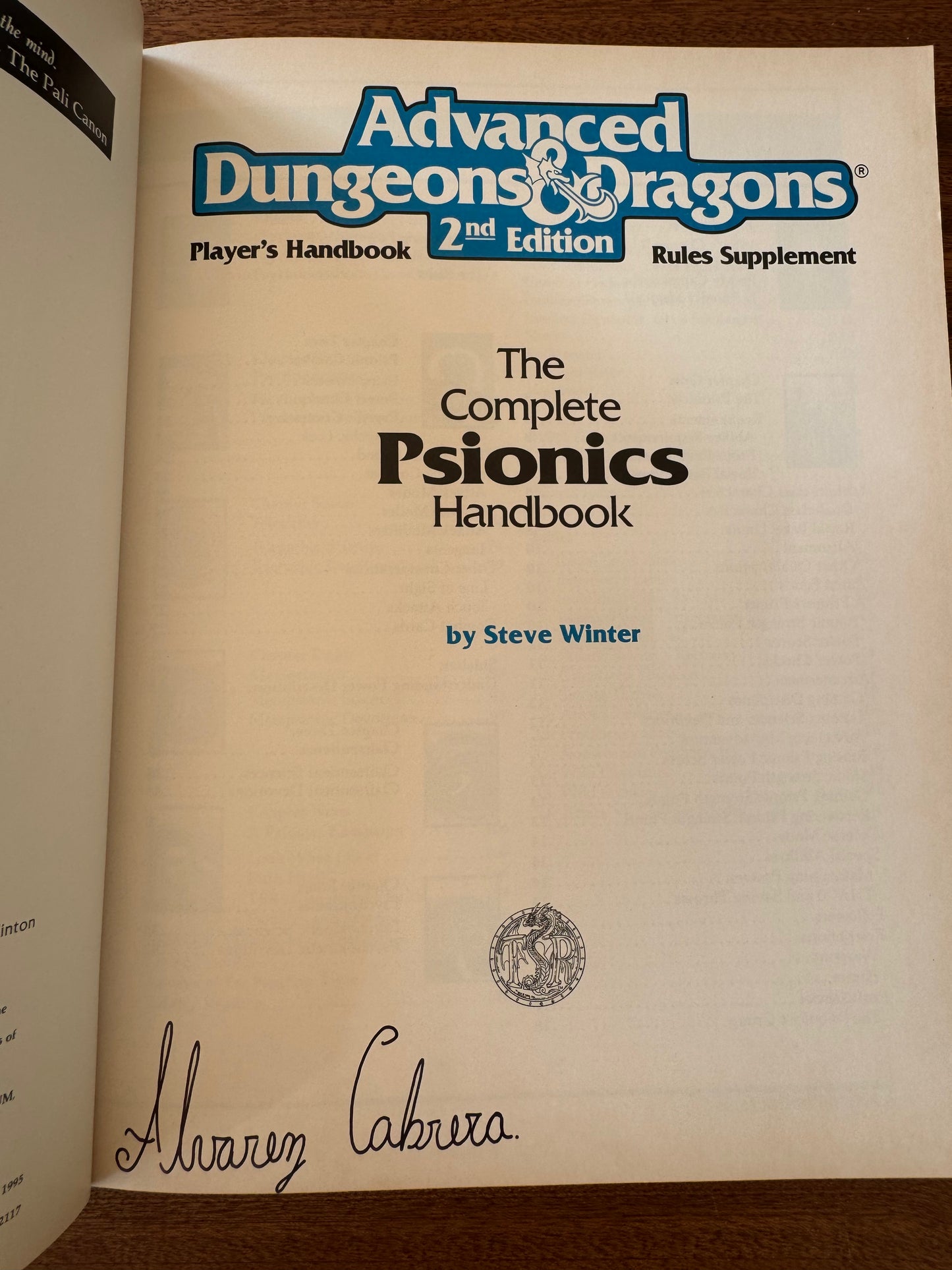 The Complete Psionics Handbook