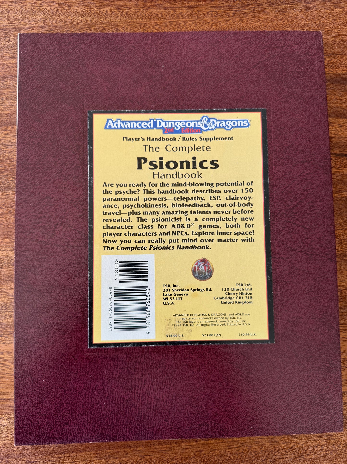 The Complete Psionics Handbook