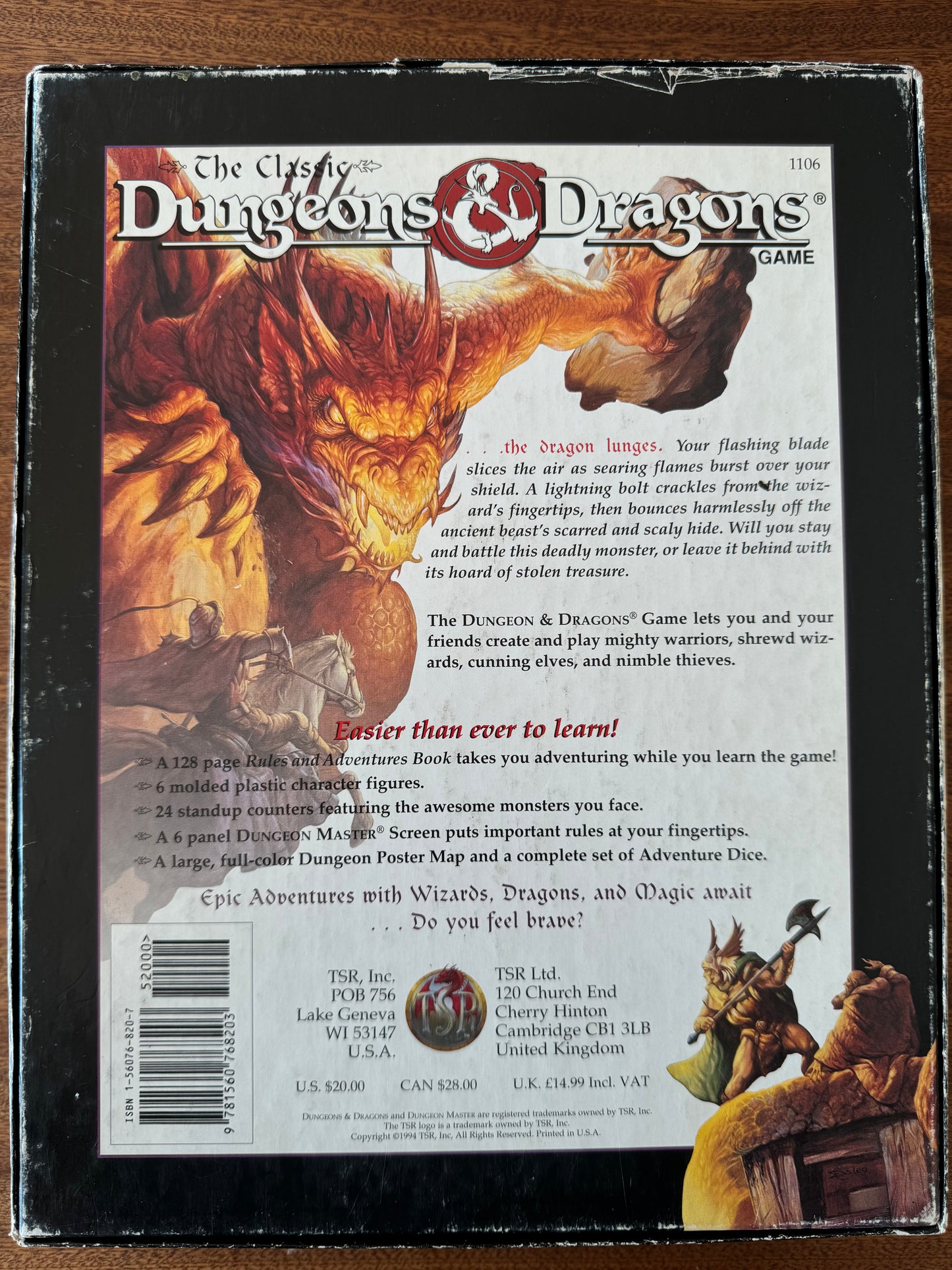 The Classic Dungeons and Dragons Game (Box Set)