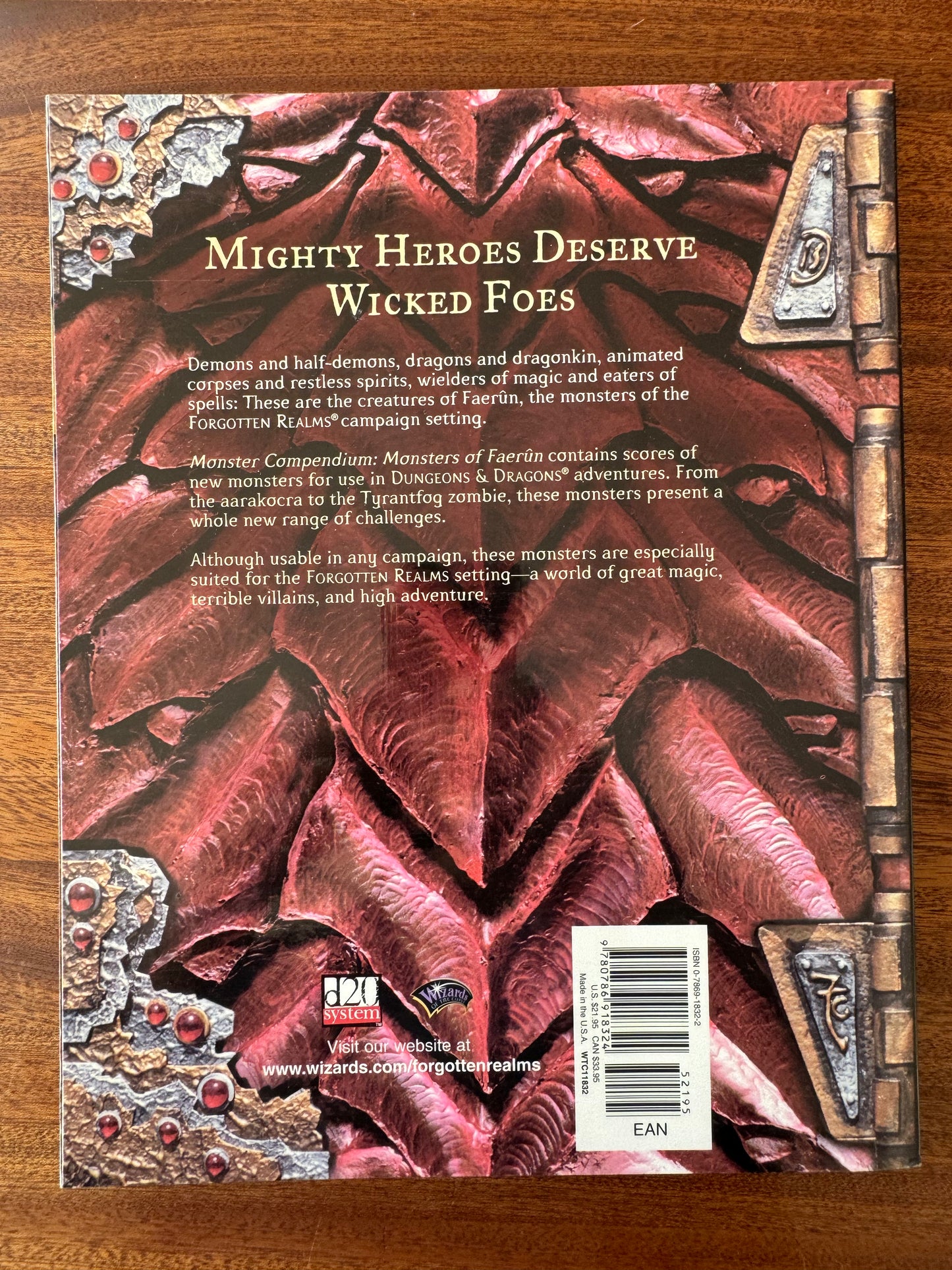 Monsters Compendium: Monsters of Faerun