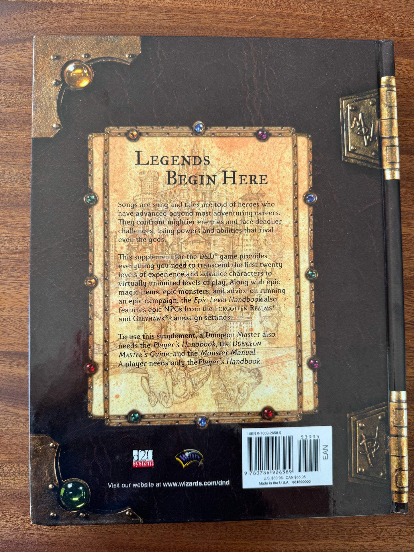Epic Level Handbook