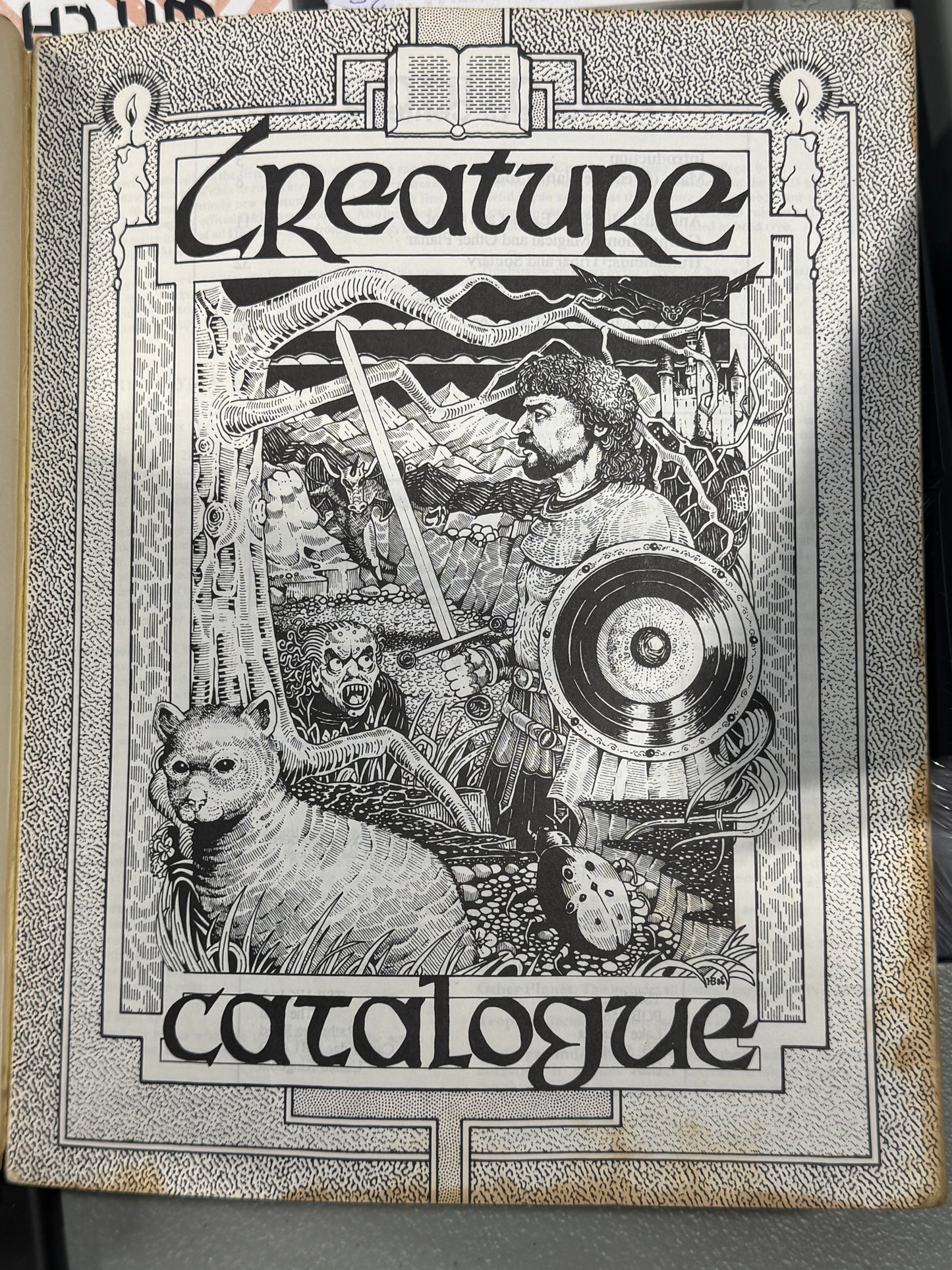 Dungeons and Dragons Creature Catalogue (2nd edition) 1986