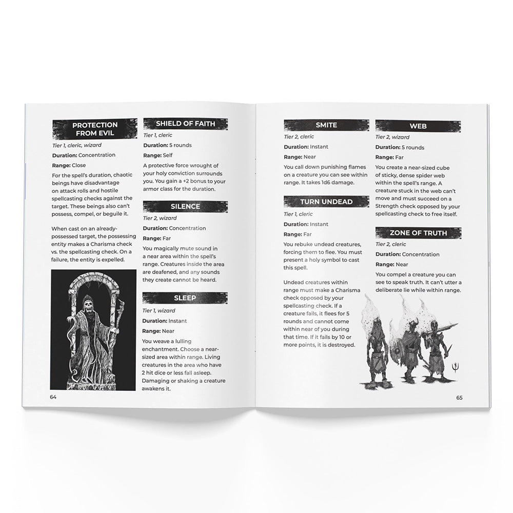 Shadowdark RPG Player Quickstart Zine