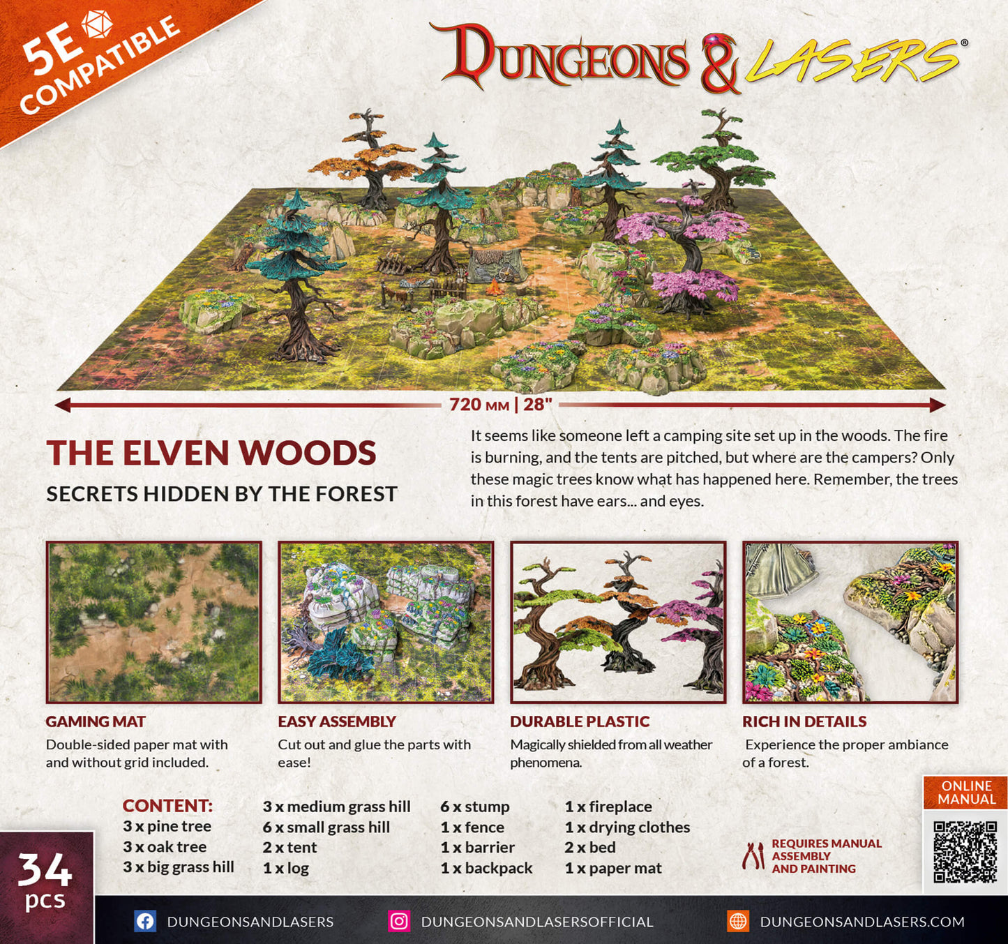 Dungeons & Lasers: The Elven Woods