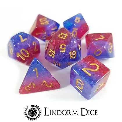Pride Dice - Bisexual Frosted