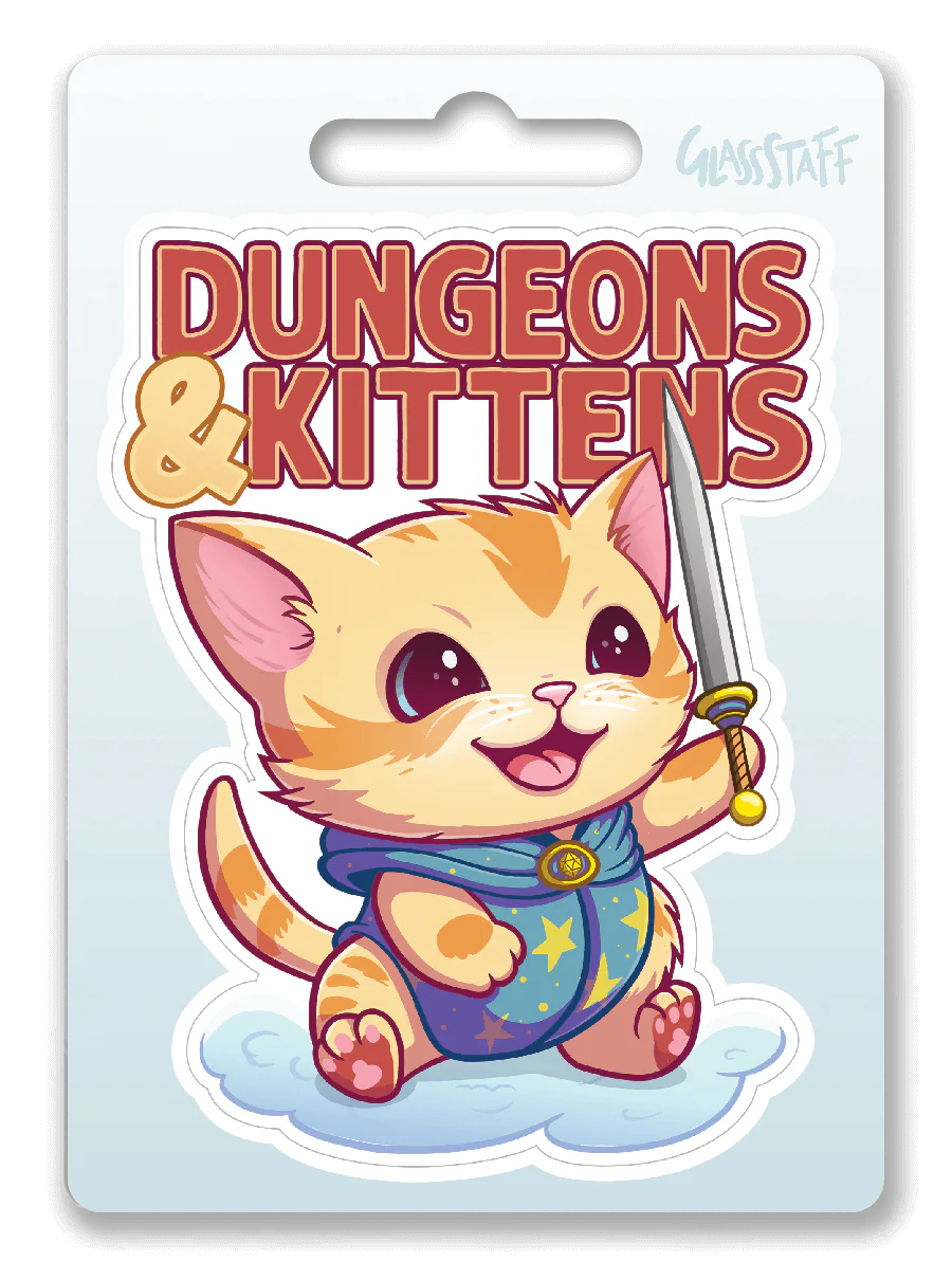 Dungeons & Kittens Sticker
