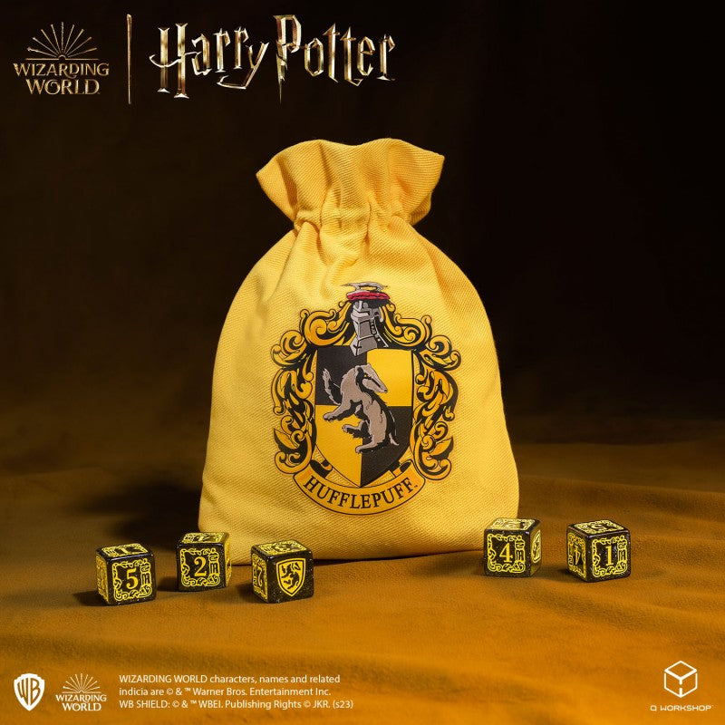 Harry Potter. Hufflepuff Dice & Pouch