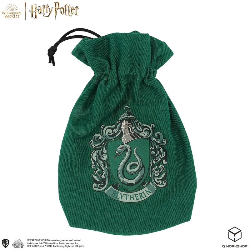 Harry Potter. Slytherin Dice & Pouch