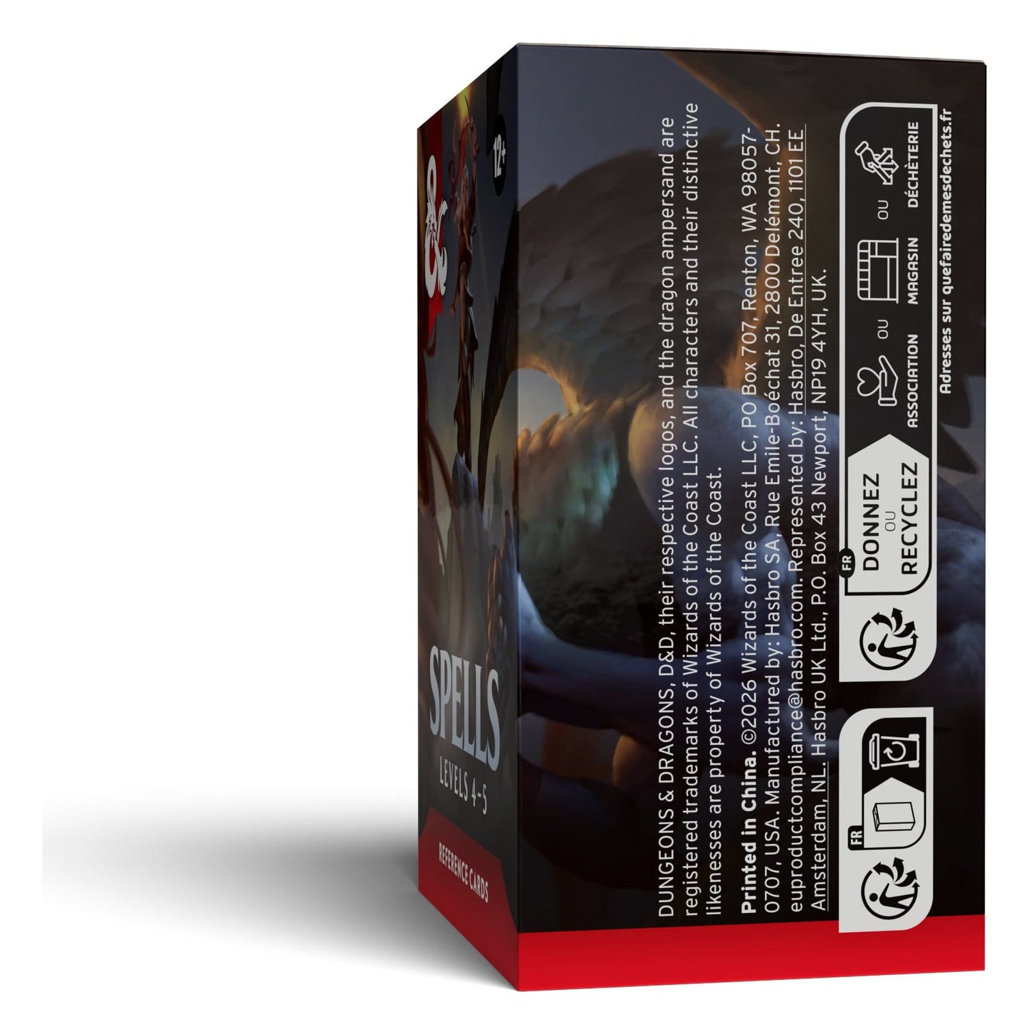 Dungeons & Dragons RPG Reference Cards: Spells (Levels 4-5)