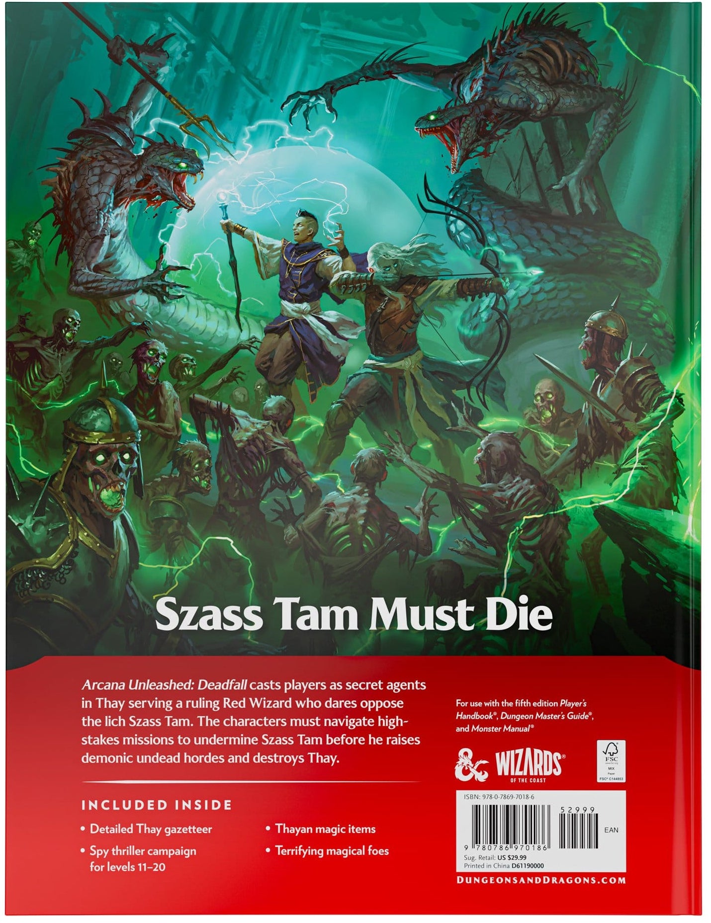 Dungeons & Dragons RPG Arcana Unleashed: Deadfall