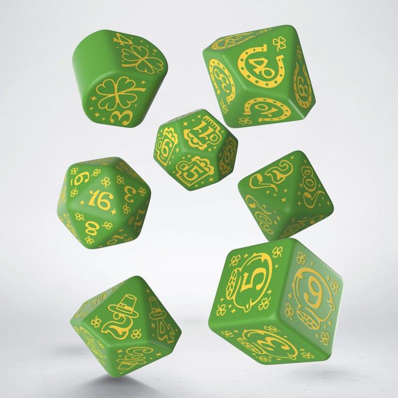 St. Patrick Modern Dice Set: The Lucky Charm