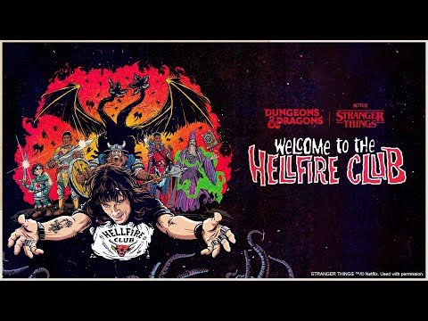 Dungeons & Dragons Stranger Things: Welcome to The Hellfire Club Starter Set