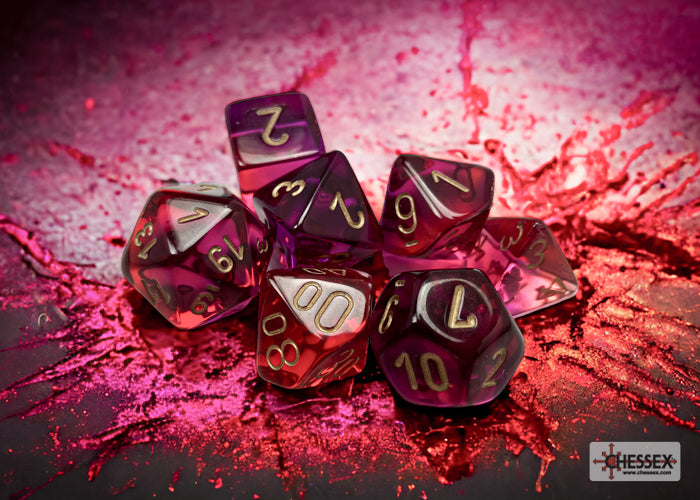 Gemini Translucent Red-Violet/gold