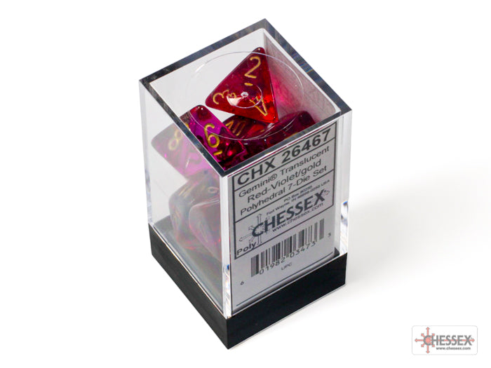 Gemini Translucent Red-Violet/gold