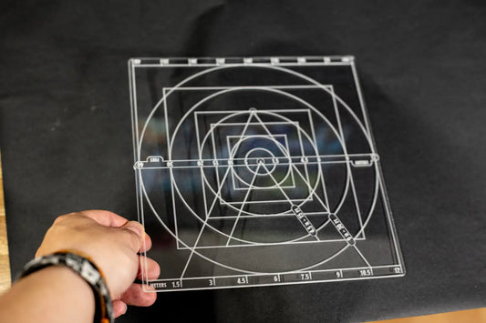 Acrylic AoE Spell Template