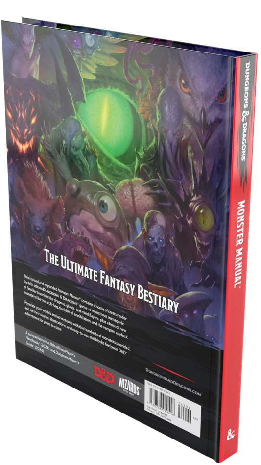 Dungeons & Dragons RPG Monster Manual 2024