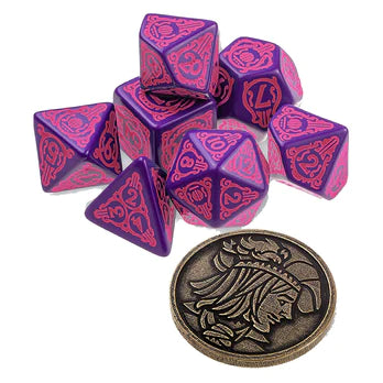 The Witcher Dice Set Dandelion The Conqueror of Hearts (7)