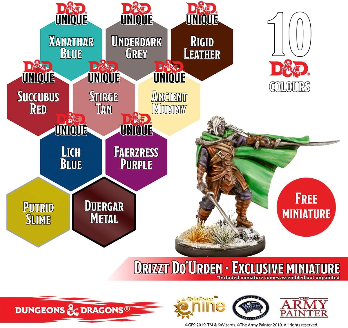 D&D Underdark Paint Set