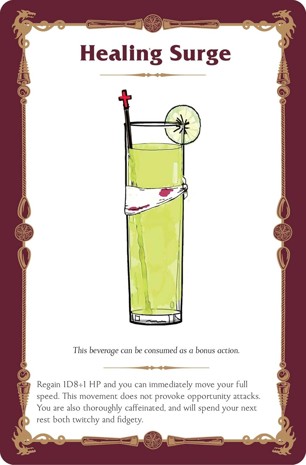 The Deck of Many Drinks: The RPG Cocktail Recipe Deck with Powerful Effects!