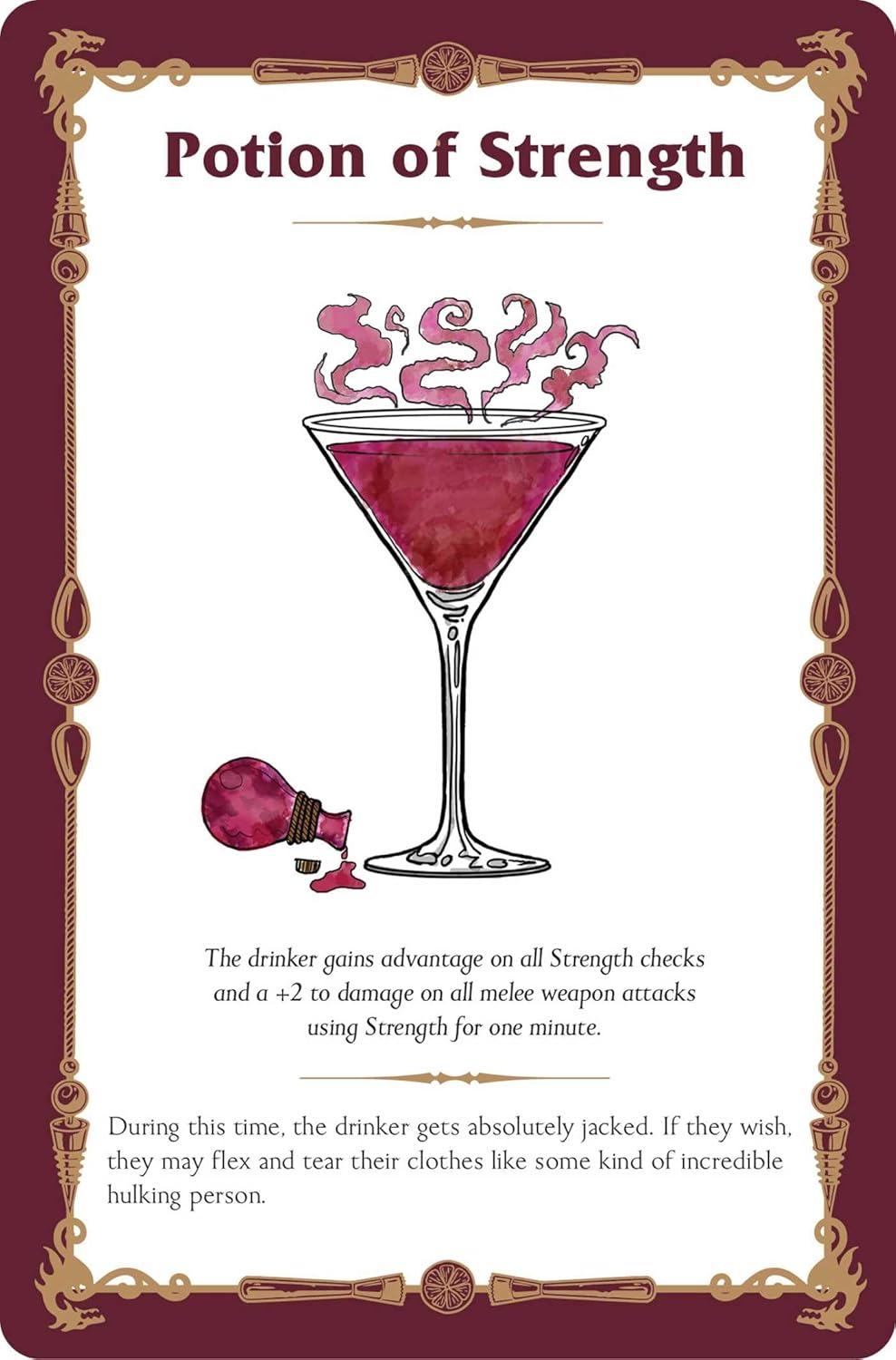 The Deck of Many Drinks: The RPG Cocktail Recipe Deck with Powerful Effects!