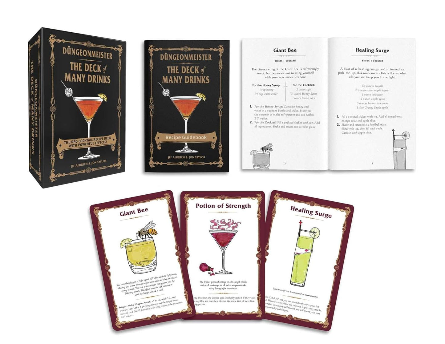The Deck of Many Drinks: The RPG Cocktail Recipe Deck with Powerful Effects!
