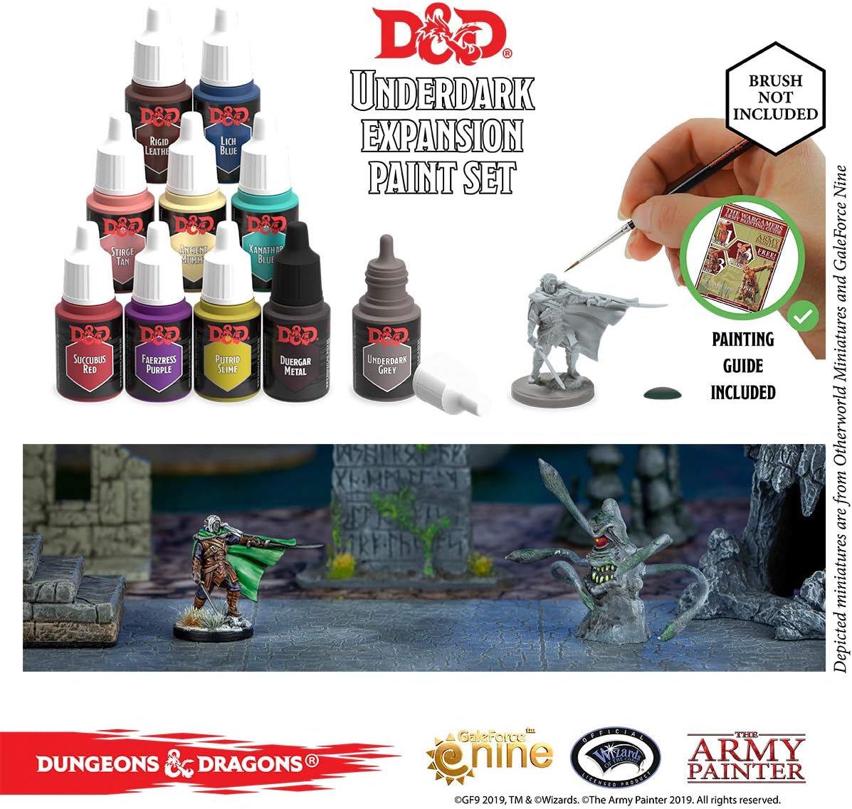 D&D Underdark Paint Set