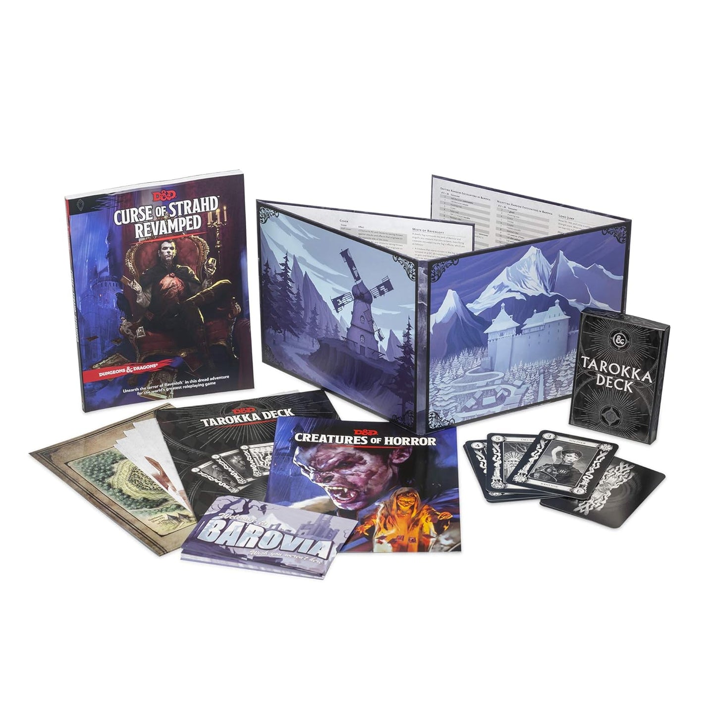 Dungeons & Dragons RPG Box Set Curse of Strahd: Revamped