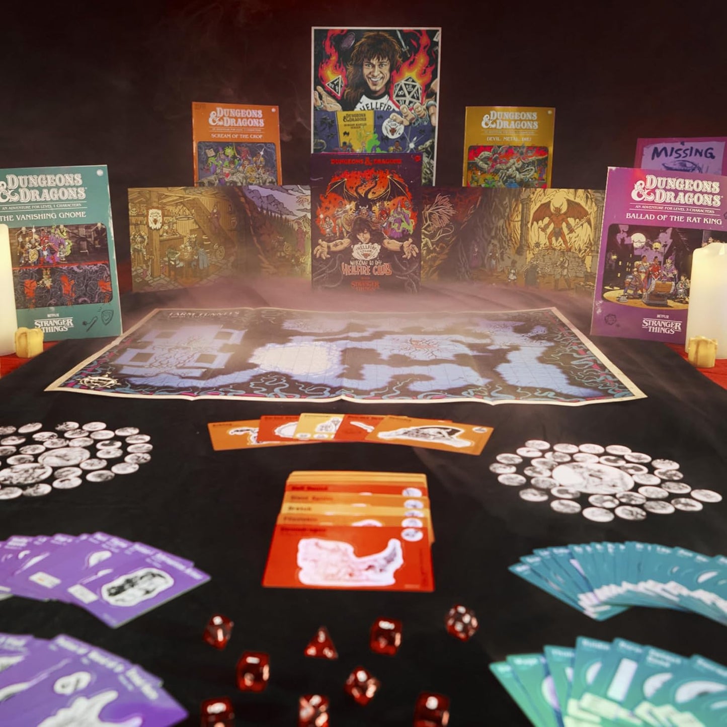 Dungeons & Dragons Stranger Things: Welcome to The Hellfire Club Starter Set