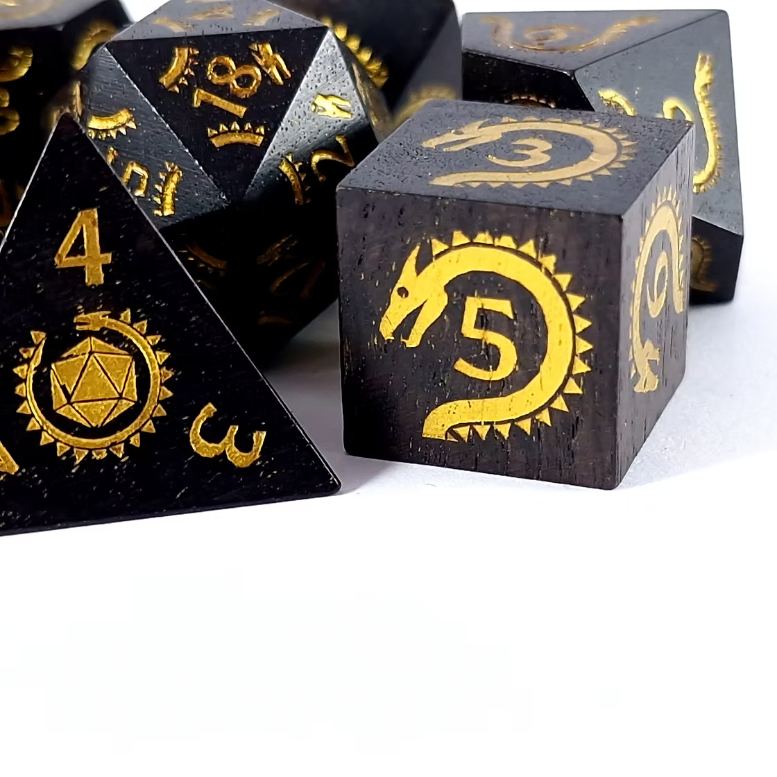 Protectors Calling. African Black Wood Dice