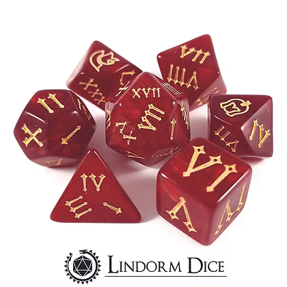 Roman Numbers Red