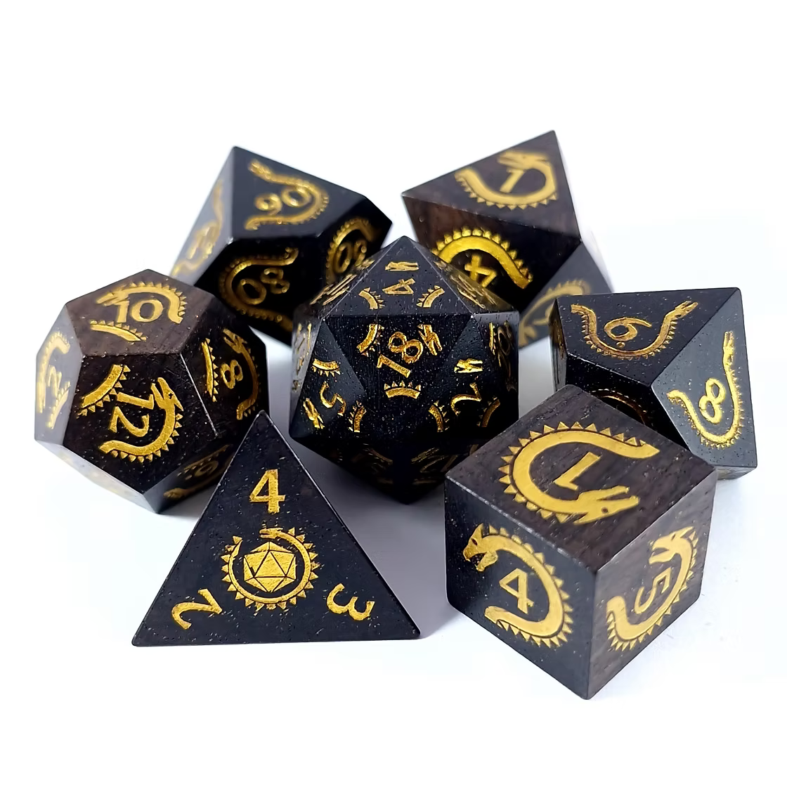 Protectors Calling. African Black Wood Dice