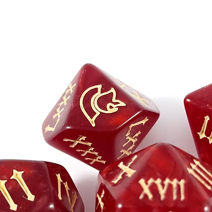 Roman Numbers Red