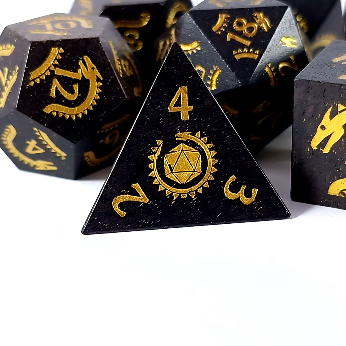 Protectors Calling. African Black Wood Dice